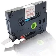 Nastro Compatibile Brother TZe-232 - 12 mm x 8 m - Laminato (Rosso su Bianco)