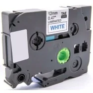 Nastro Compatibile Brother TZe-233 - 12 mm x 8 m - Laminato (Blu su Bianco)