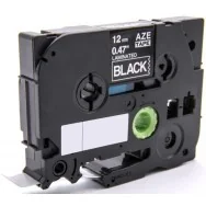 Nastro Compatibile Brother TZe-335 - 12 mm x 8 m - Laminato (Bianco su Nero)