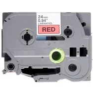Nastro Compatibile Brother TZe-421 - 9 mm x 8 m - Laminato (Nero su Rosso)