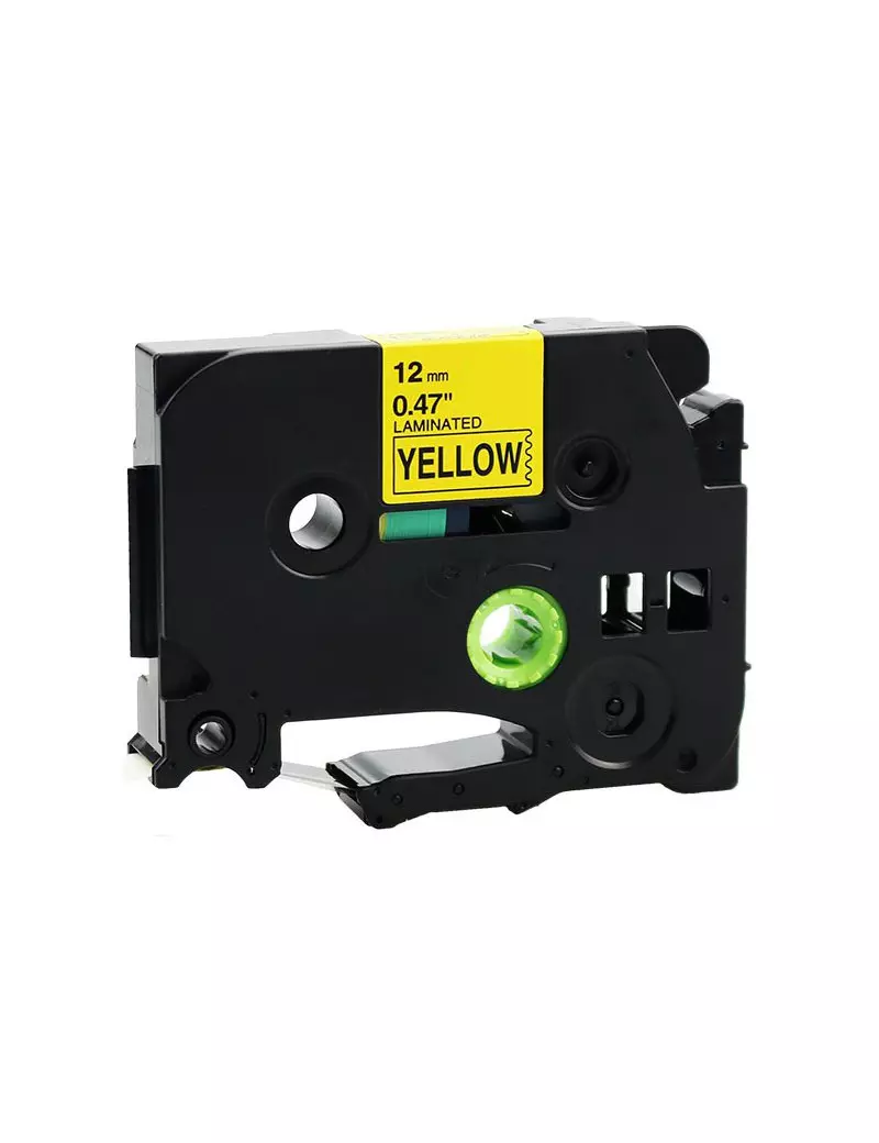 Nastro Compatibile Brother TZe-631 - 12 mm x 8 m - Laminato (Nero su Giallo) Nastro Compatibile Brother TZe-631 - 12 mm x 8 m - Laminato (Nero su Giallo)