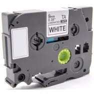 Nastro Compatibile Brother TZe-FX221 - 9 mm x 8 m - Laminato (Nero su Bianco)