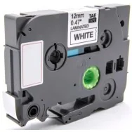 Nastro Compatibile Brother TZe-FX231 - 12 mm x 8 m - Laminato (Nero su Bianco)