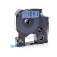Nastro Compatibile Dymo S0720560 - 45016 - 12 mm x 7 m (Nero su Blu)