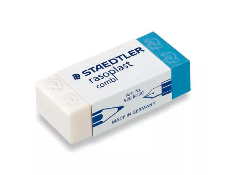 Gomma Rasoplast 526 BT30 Staedtler - 526BT30 (Bianco e Blu Conf. 30)