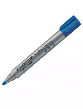 Marcatore a Secco Lumocolor Flipchart 356 - Punta Tonda - 2 mm - 3563 (Blu)