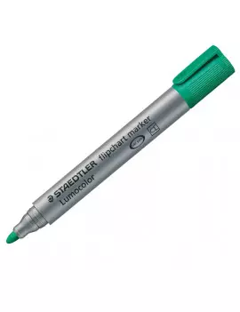 Marcatore a Secco Lumocolor Flipchart 356 - Punta Tonda - 2 mm - 3565 (Verde)