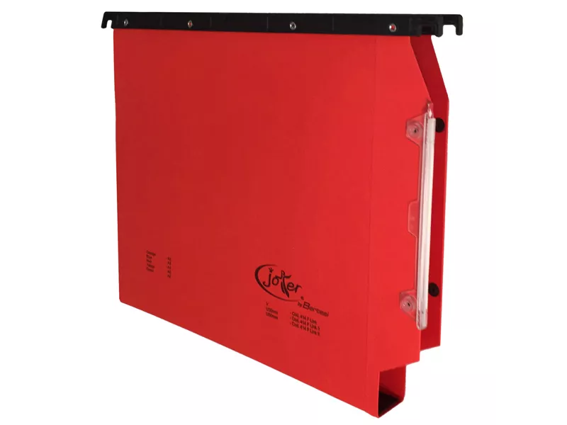 Cartelle Sospese Linea Joker Bertesi - Armadio - 33 cm - U3 - 414F Link 3-A4 (Rosso Conf. 25)