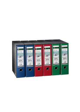 Registratore 180° con Custodia Leitz - Protocollo - Dorso 8 - 23x33 cm - 390765160 (Rosso)