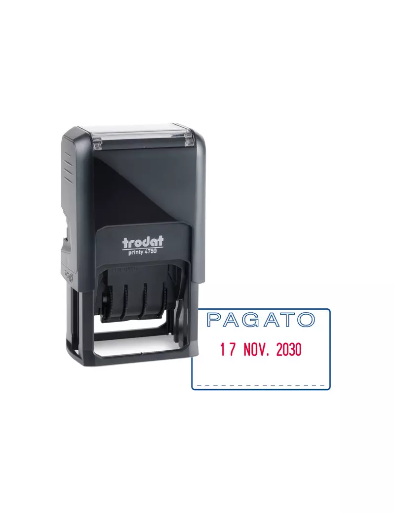 Datario Autoinchiostrante Printy 4750/2 Trodat - 141062 (Pagato)