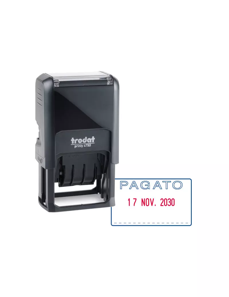 Datario Autoinchiostrante Printy 4750/2 Trodat - 141062 (Pagato) Datario Autoinchiostrante Printy 4750/2 Trodat - 141062 (Pagato)