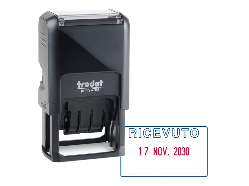 Datario Autoinchiostrante Printy 4750/1 Trodat - 141383 (Ricevuto)