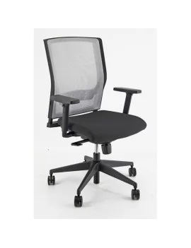 Sedia Semidirezionale Ergonomica X Ray Unisit - Fili di Luce - X2/N (Nero e Grigio)
