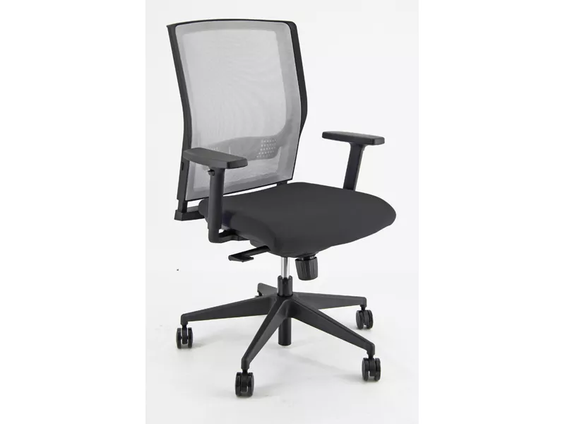 Sedia Semidirezionale Ergonomica X Ray Unisit - Fili di Luce - X2/N (Nero e Grigio) Sedia Semidirezionale Ergonomica X Ray Unisit - Fili di Luce - X2/N (Nero e Grigio)