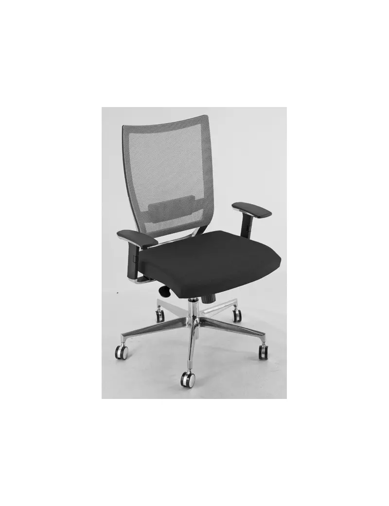 Sedia Semidirezionale Ergonomica Concept Unisit - Fili di Luce - COTXL/N (Nero e Grigio) Sedia Semidirezionale Ergonomica Concept Unisit - Fili di Luce - COTXL/N (Nero e Grigio)