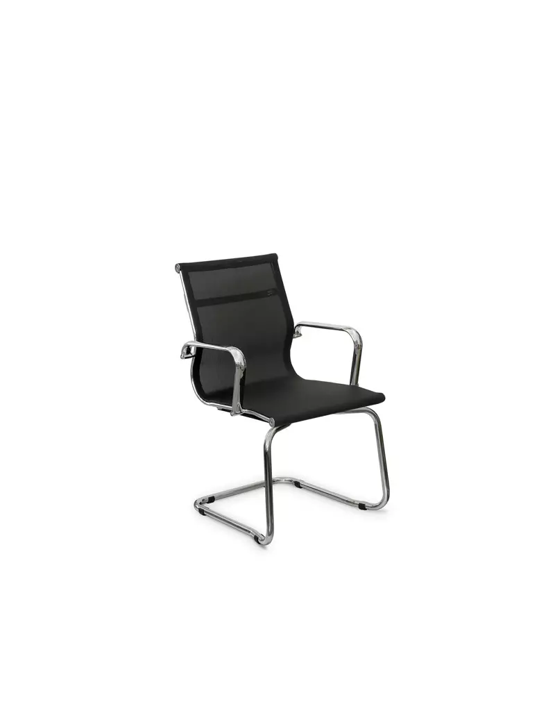 Sedia Visitatore Pollux Space Unisit - Rete - PXV (Nero) Sedia Visitatore Pollux Space Unisit - Rete - PXV (Nero)
