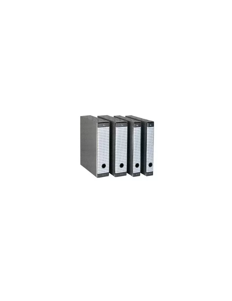 Registratore Delso Line Esselte - Commerciale - Dorso 5 - 23x30 cm - 390712060 (Bianco e Grigio)