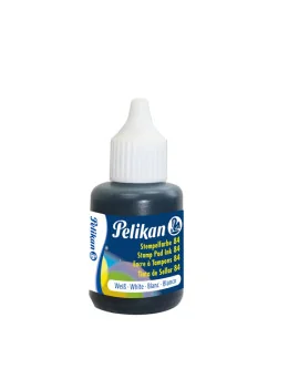Inchiostro per Timbri Resistente all'Acqua 84 Pelikan - 30 ml - 351502 (Bianco)