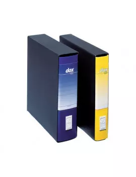 Registratore Dox 1 Rexel - con Custodia - Commerciale - Dorso 8 - 23x29,7 cm - D26104 (Blu)