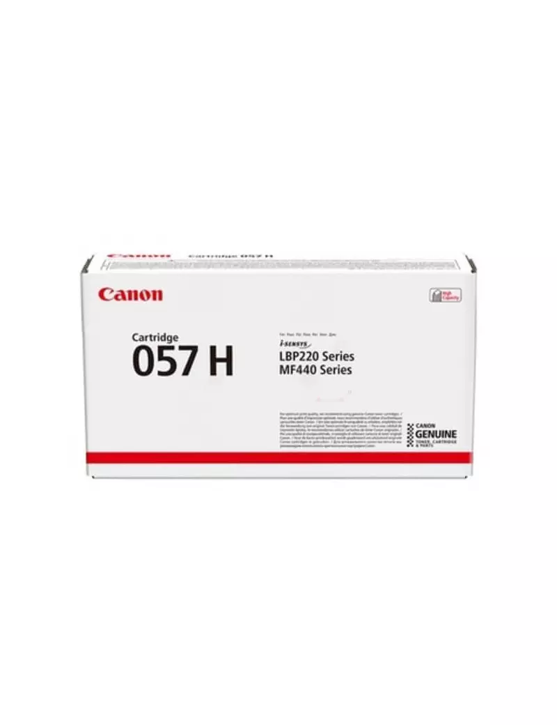 Toner Originale Canon 057h 3010C002 (Nero 10000 pagine) Toner Originale Canon 057h 3010C002 (Nero 10000 pagine)