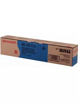 Toner Originale Sharp MX-70GTCA (Ciano 32000 pagine)