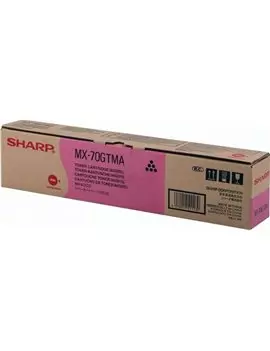 Toner Originale Sharp MX-70GTMA (Magenta 32000 pagine)