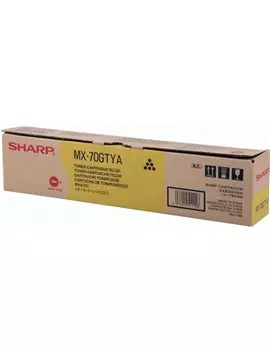 Toner Originale Sharp MX-70GTYA (Giallo 32000 pagine)