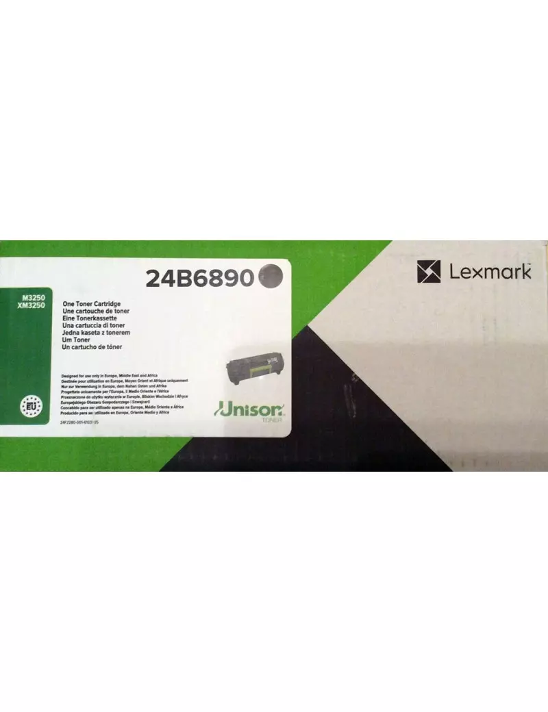 Toner Originale Lexmark 24B6890 (Nero 21000 pagine)