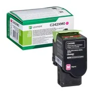 Toner Originale Lexmark C242XM0 (Magenta 3500 pagine)