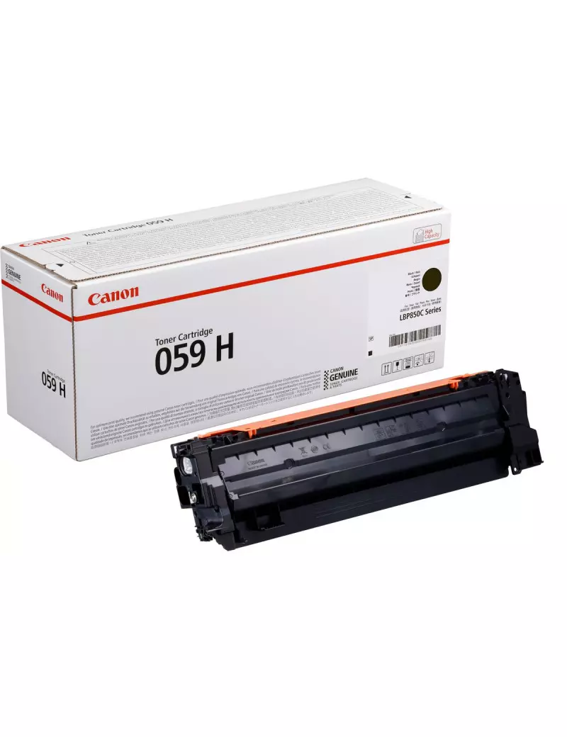Toner Originale Canon 059hbk 3627C001 (Nero 15500 pagine) Toner Originale Canon 059hbk 3627C001 (Nero 15500 pagine)