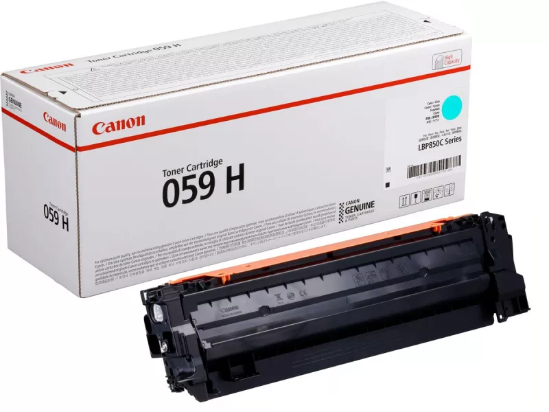 Toner Originale Canon 059hc 3626C001 (Ciano 13500 pagine)