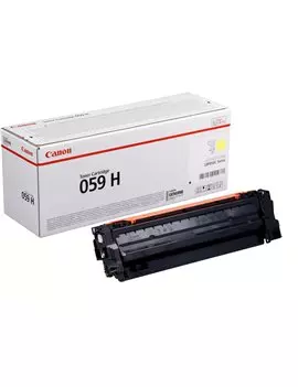 Toner Originale Canon 059hy 3624C001 (Giallo 13500 pagine)