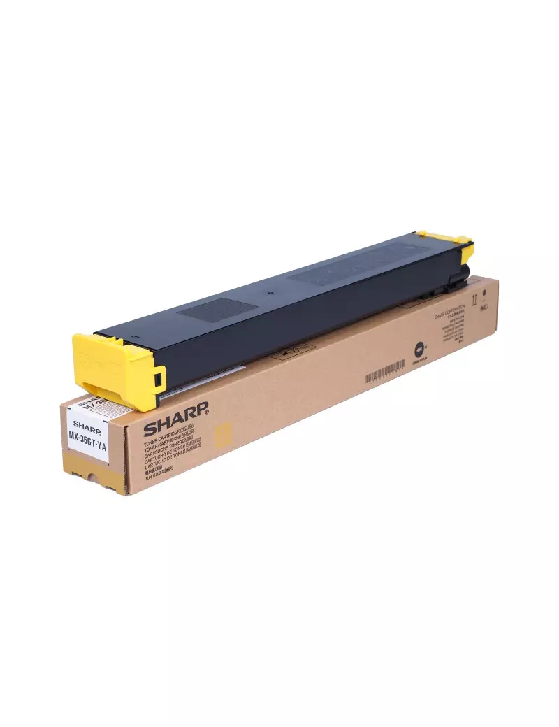 Toner Originale Sharp MX-36GT-YA (Giallo 15000 pagine)