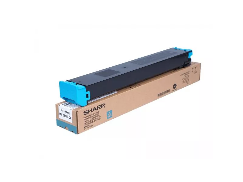 Toner Originale Sharp MX-36GT-CA (Ciano 15000 pagine)