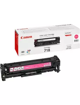 Toner Originale Canon 718m 2660B002 (Magenta 2900 pagine)