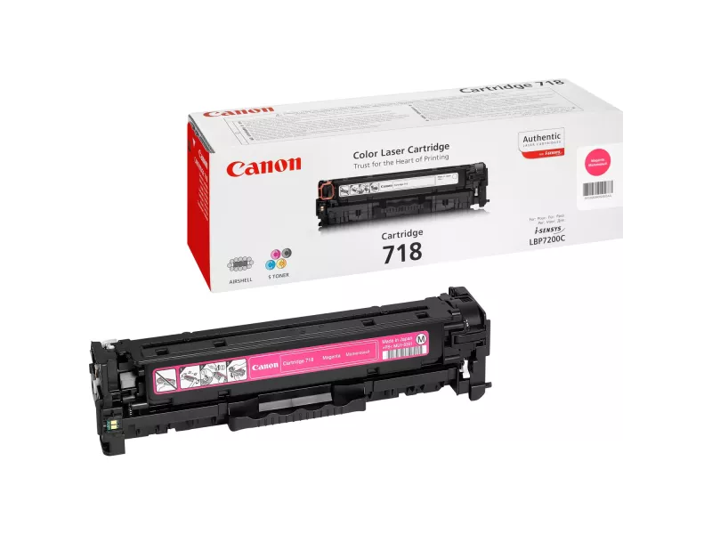Toner Originale Canon 718m 2660B002 (Magenta 2900 pagine) Toner Originale Canon 718m 2660B002 (Magenta 2900 pagine)