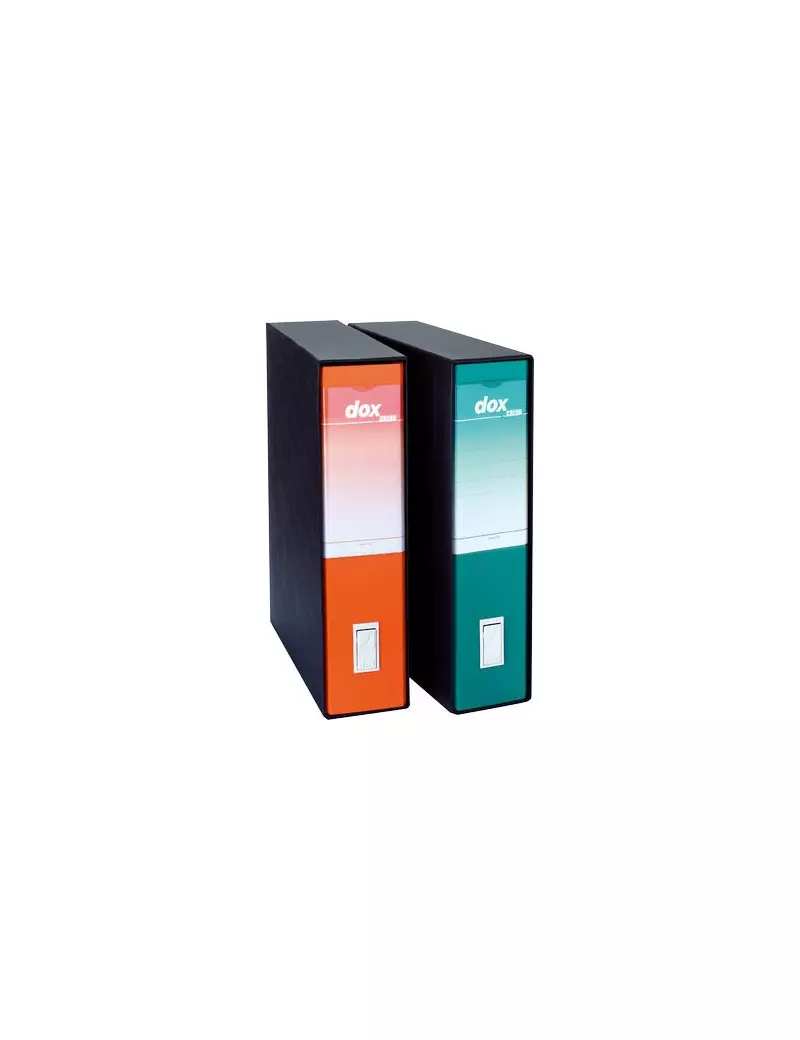 Registratore Dox 2 Rexel - Protocollo - Dorso 8 - 23x34 cm - D26202 (Arancio) Registratore Dox 2 Rexel - Protocollo - Dorso 8 - 23x34 cm - D26202 (Arancio)