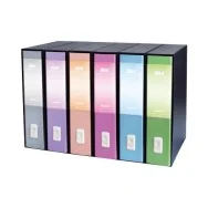 Registratore Dox 2 San Francisco Rexel - Protocollo - Dorso 8 - 23x34 cm - D15216 (Azzurro)