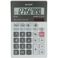 Calcolatrice da Tavolo Sharp EL-M711G - ELM711G (Grigio)