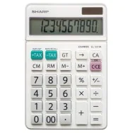 Calcolatrice da Tavolo Sharp EL-331W - EL331W (Bianco)
