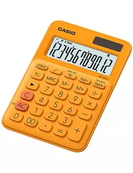 Calcolatrice da Tavolo Casio MS-20UC-RG (Arancione)