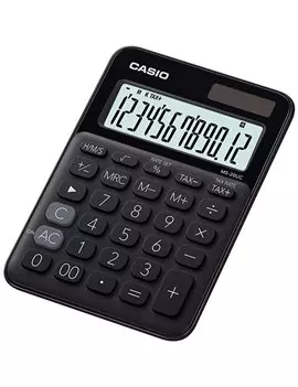 Calcolatrice da Tavolo Casio MS-20UC-BK (Nero)