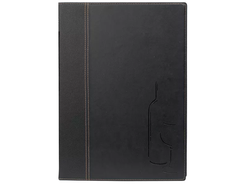 Carta dei Vini Trendy Securit - A4 - MC-TRWC-BL (Nero)