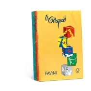 Carta Colorata Le Cirque Favini - A4 - 80 g - A71X404 (Assortiti Forti Conf. 200)