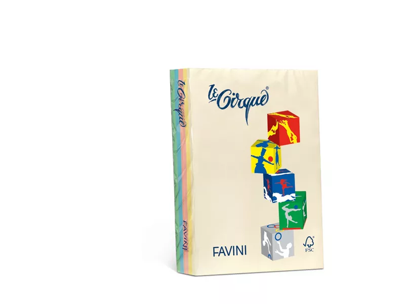 Carta Colorata Le Cirque Favini - A4 - 80 g - A71X414 (Assortiti Tenui Conf. 200) Carta Colorata Le Cirque Favini - A4 - 80 g - A71X414 (Assortiti Tenui Conf. 200)