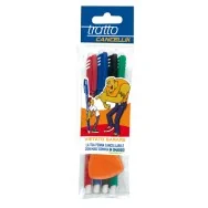 Penna a Sfera Cancellabile Tratto Cancellik Fila - 1 mm - 042300 (Assortiti Conf. 4)