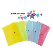 Busta con Bottone Starline - A4 (Assortiti Conf. 5)