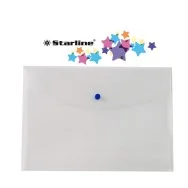 Busta con Bottone Starline - A4 - 030025NT (Trasparente Conf. 5)