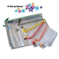 Busta in Rete con Cerniera Starline - A5 - 3301STL (Giallo Conf. 5)
