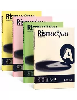 Carta Colorata Rismacqua Favini - A4 - 140 g - A65U204 (Ghiaccio Tenue Conf. 200)